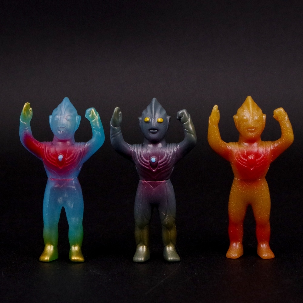 最終値下げ ウルトラマン ソフビ パチ ポリ製 スタンダードサイズ ソフビ/マルサン/ツブラヤソフビ 60th Anniv.ツブラヤキャラクター60mm