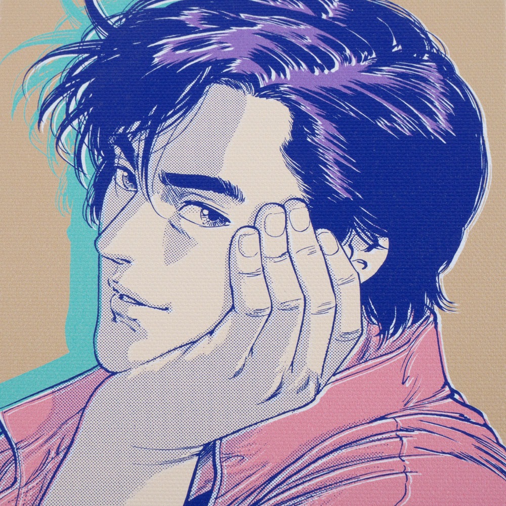 シティーハンター/アートボード イエロー｜墓場の画廊ONLINE STORE