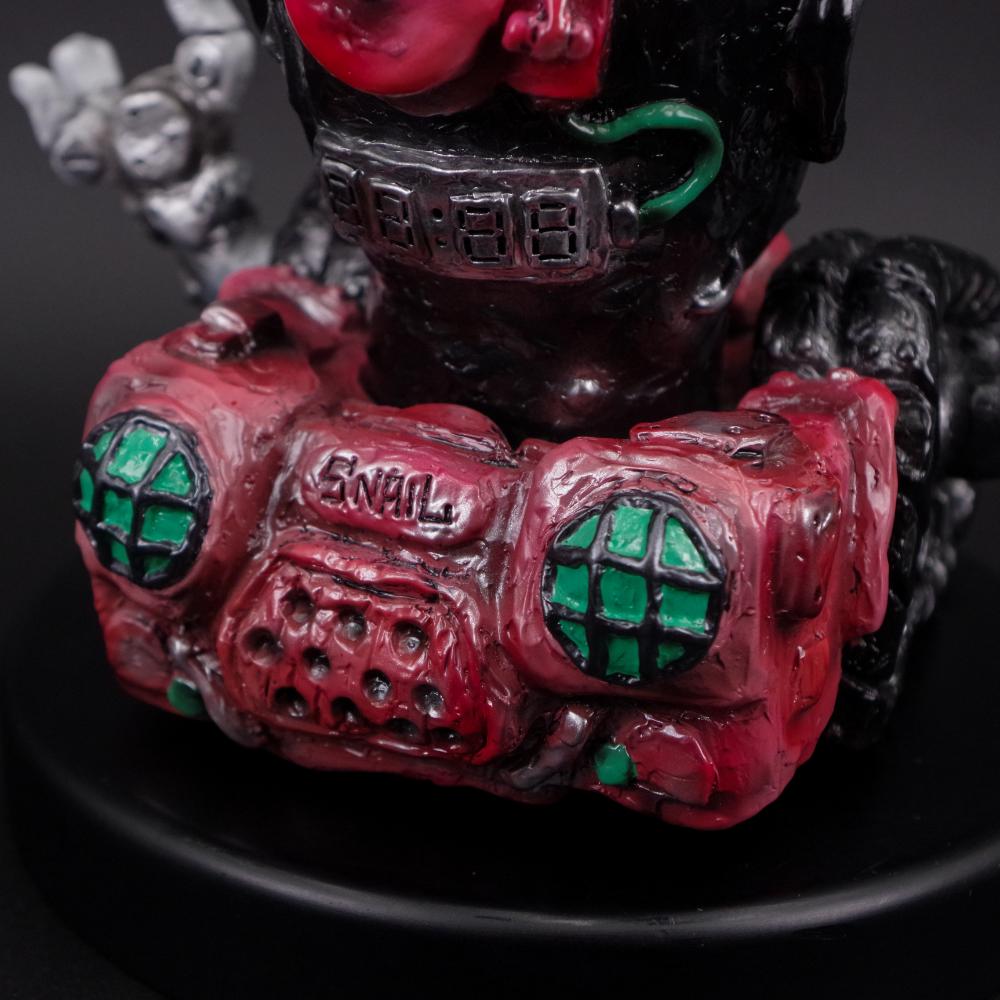 【SNAIL TOYS】朧戦車〜紅〜墓場の画廊　ソフビ ソフビ/SNAIL TOYS/朧戦車～紅～｜墓場の画廊ONLINE STORE