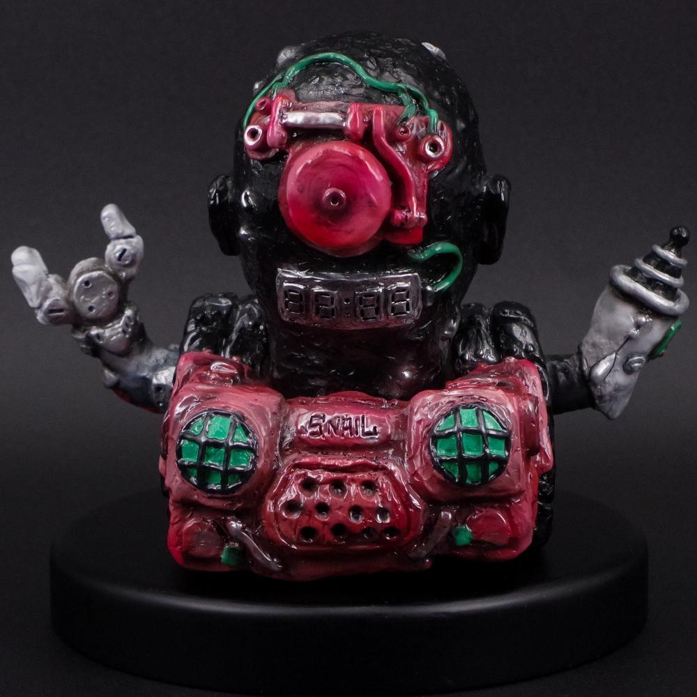 【SNAIL TOYS】朧戦車〜紅〜墓場の画廊　ソフビ ソフビ/SNAIL TOYS/朧戦車～紅～｜墓場の画廊ONLINE STORE