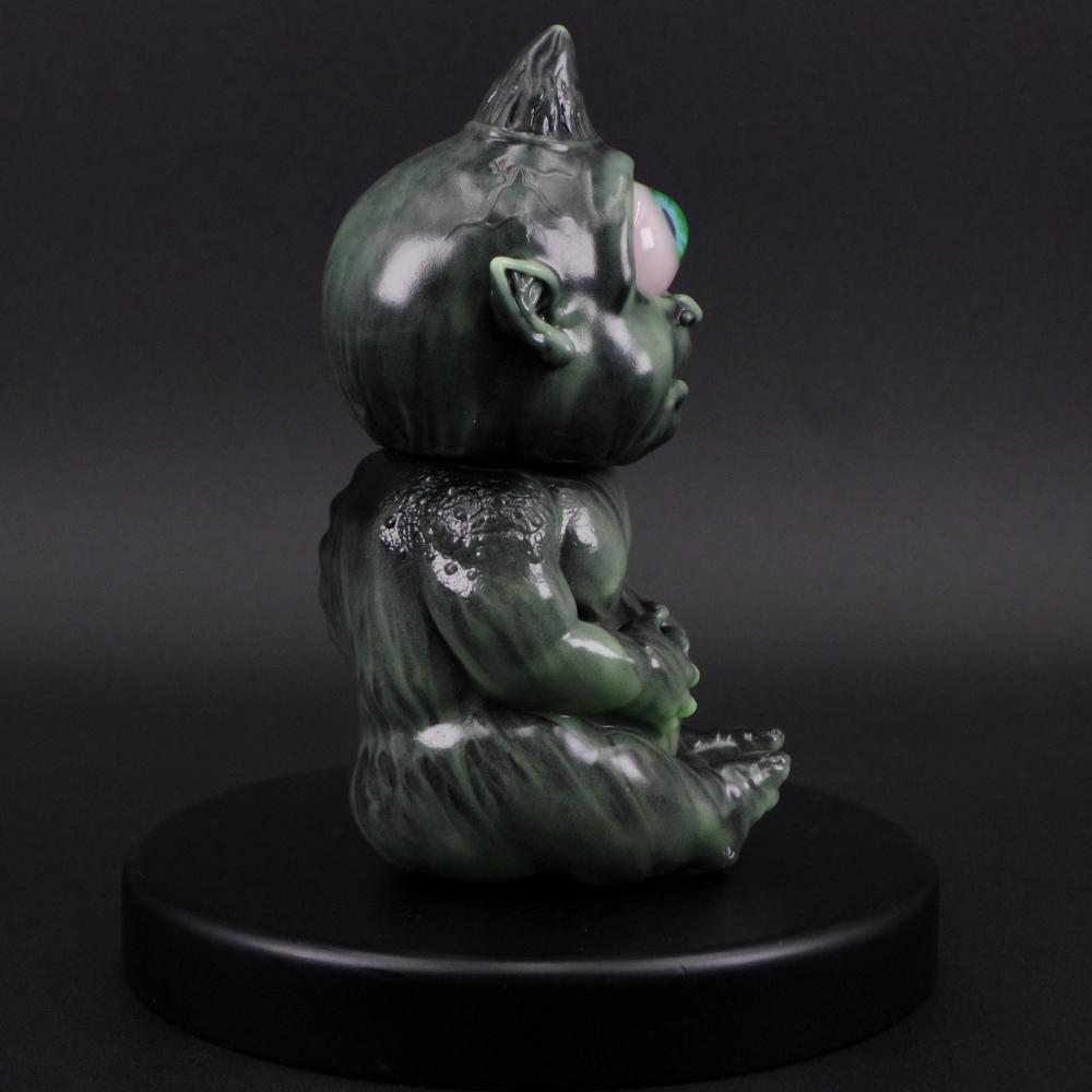 ソフビ/GOREGRO/サイクロプスベイビー/ブラックマーブル蓄光