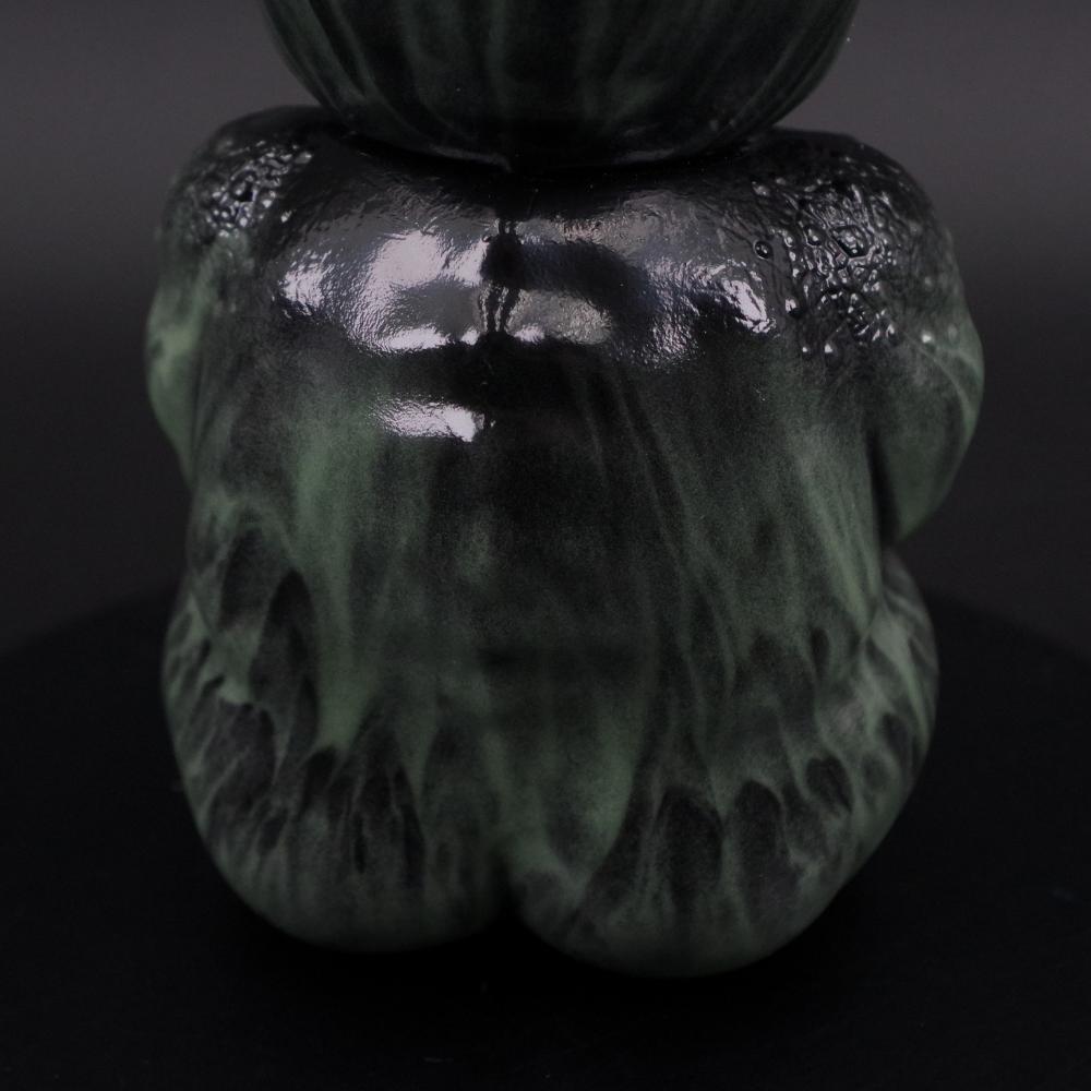 墓場の画廊　サイクロプスベイビー　ブラックマーブル蓄光 ソフビ/GOREGRO/サイクロプスベイビー/ブラックマーブル蓄光