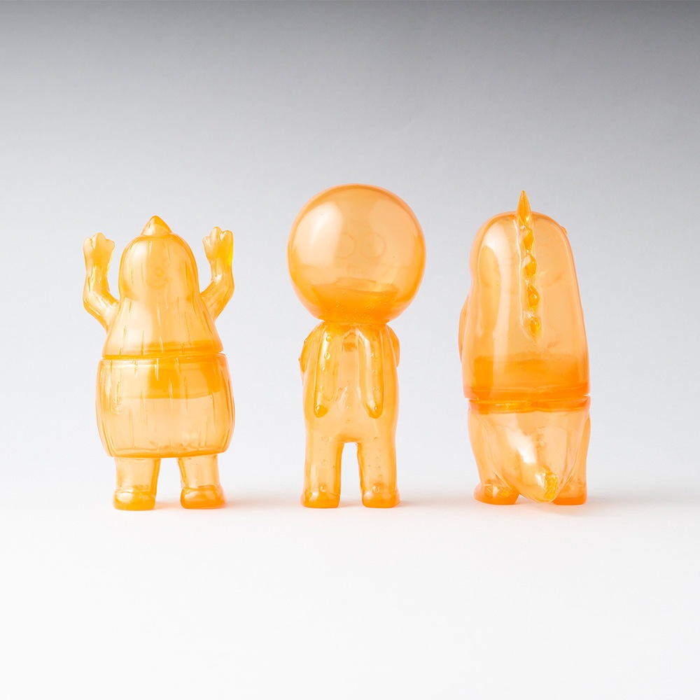 Anybuy公式アカウント1号機 ピコピコ クレクレタコラ ソフビ ソフビ】【プリケッツ】【ビックワンクラフト】タコラ3セット