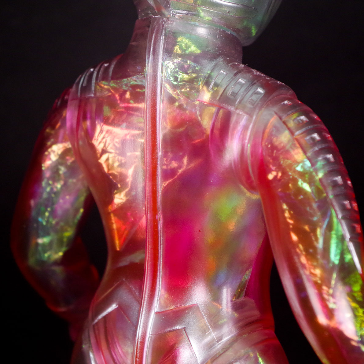 ブルマァク　大ウルトラセブン　オーロラ ブルマァク BULLMARK/ソフビ/大ウルトラセブン/オーロラカラー