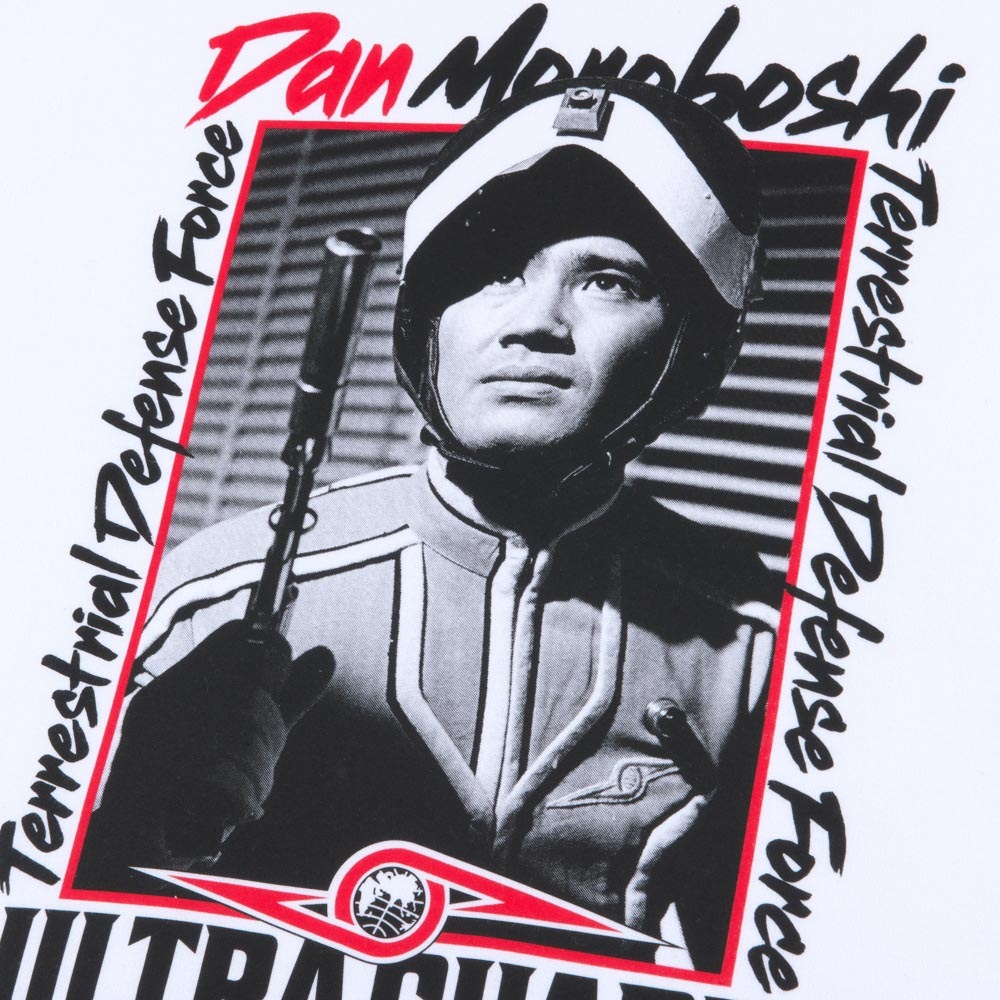 ウルトラセブン/モロボシ・ダン Tシャツ/ホワイト｜墓場の画廊