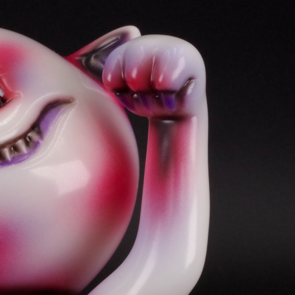 ソフビ/かっこわらい雑貨店/TAMA/蓄光｜墓場の画廊ONLINE STORE