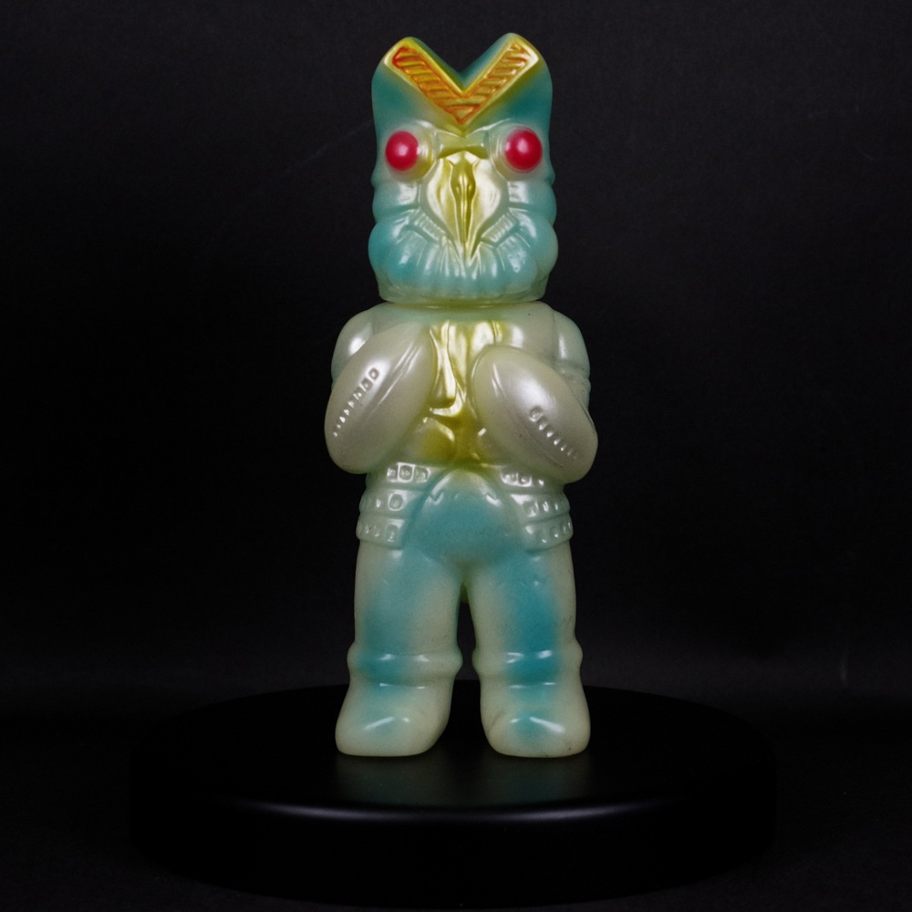 ソフビ/U.S.TOYS ユーエストイズ/SBバルタン星人/蓄光ブルー｜墓場の