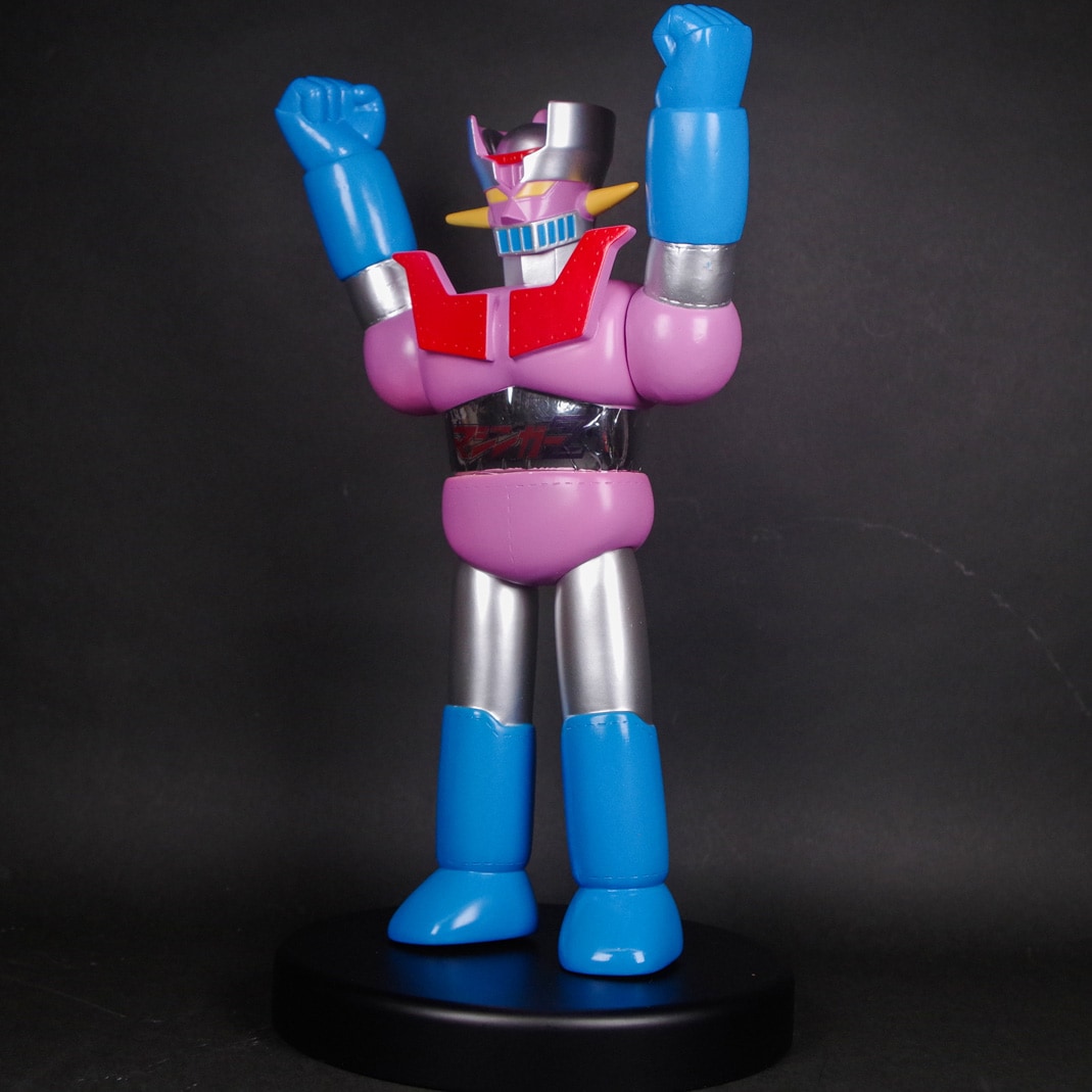 新品・未開封　ブルマァクのソフビ『マジンガーZ 四期版』 ブルマァク BULLMARK/ソフビ/マジンガーZ/パープル｜墓場の画廊ONLINE