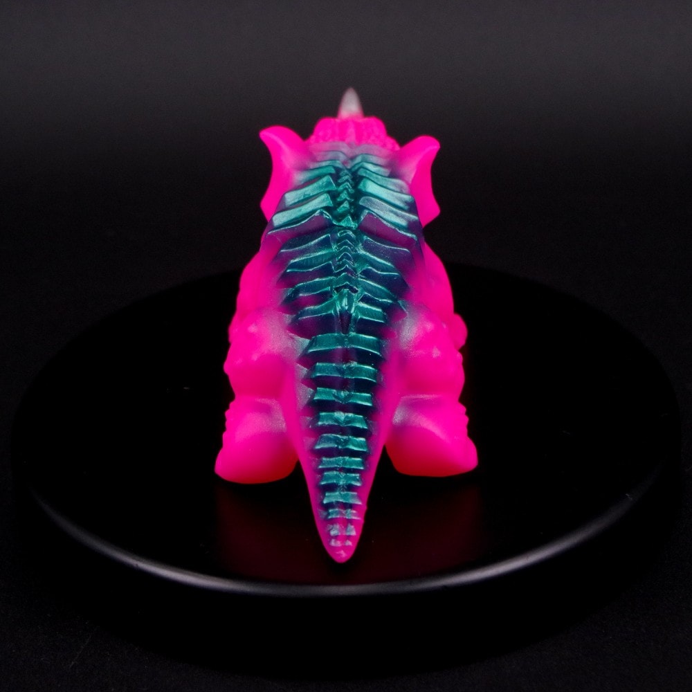 ソフビ/サンガッツ本舗/怪獣総進撃シリーズC/蛍光カラー｜墓場の画廊