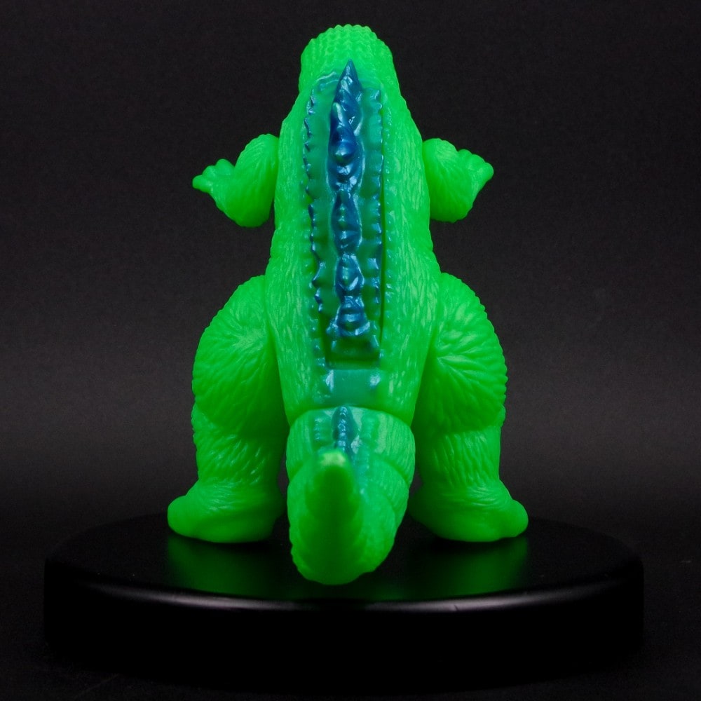 ソフビ サンガッツ本舗 円谷怪獣総進撃 カネゴン ソフビ/サンガッツ本舗/怪獣総進撃シリーズC/蛍光カラー｜墓場の画廊