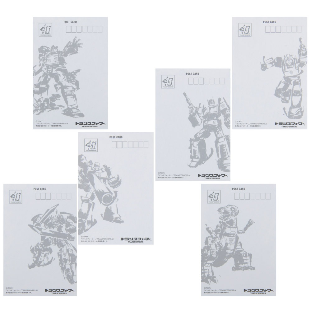 トランスフォーマー/和紙ポストカード6種セット｜墓場の画廊ONLINE STORE