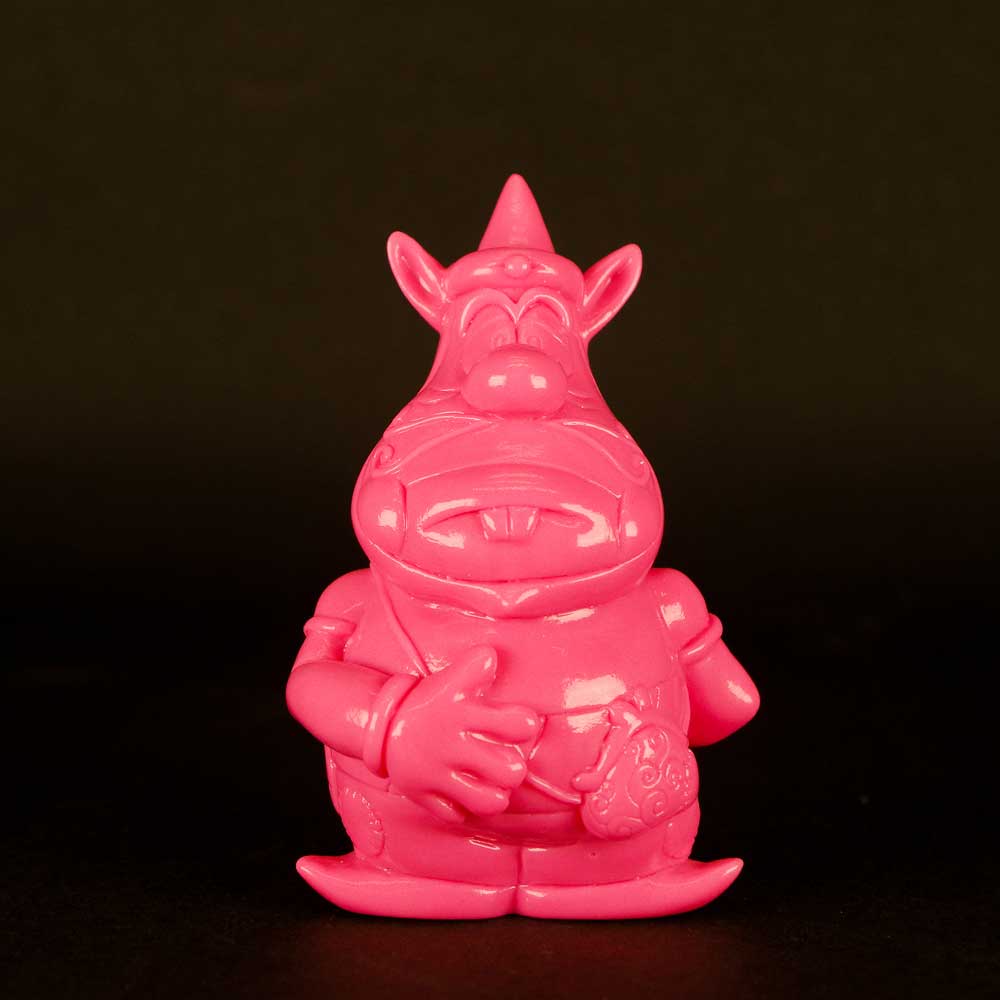 ソフビ】ハクション大魔王ミニソフビ5体セット（ピンク）｜墓場の画廊