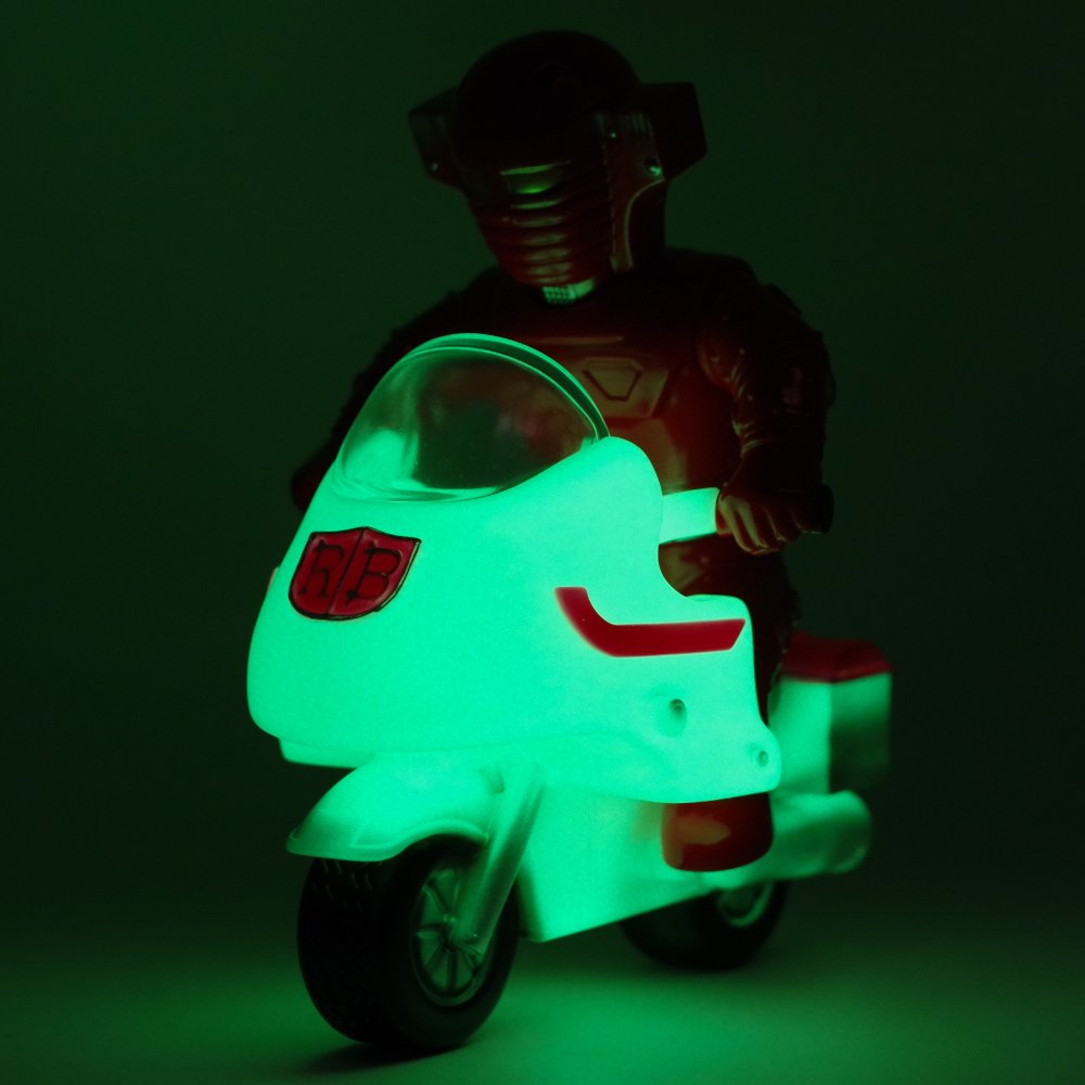 レッドバロン　ソフビ　蓄光カラー レッドバロン ソフビ 蓄光カラー ソフビ/MonsterMindToys/レッド