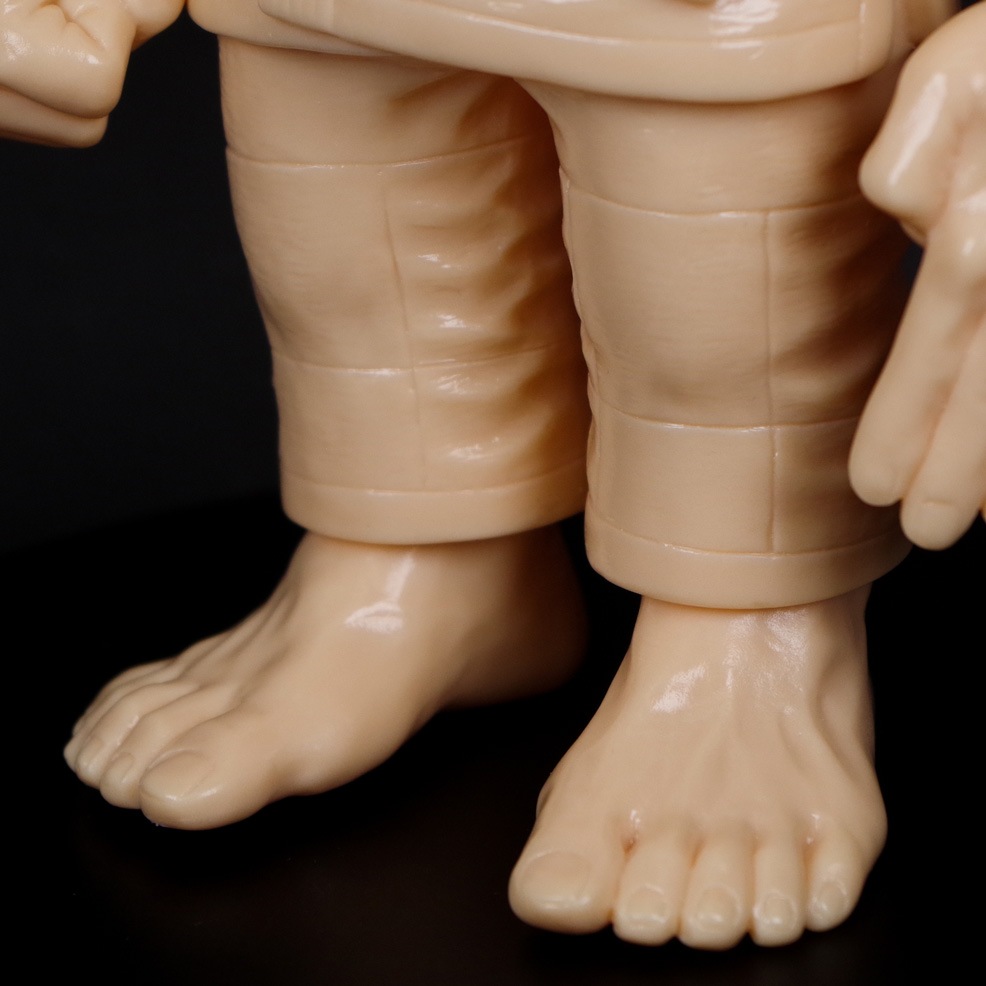 レッドシャーク RED SHARK/グラップラー刃牙ソフビ/愚地独歩/肌色