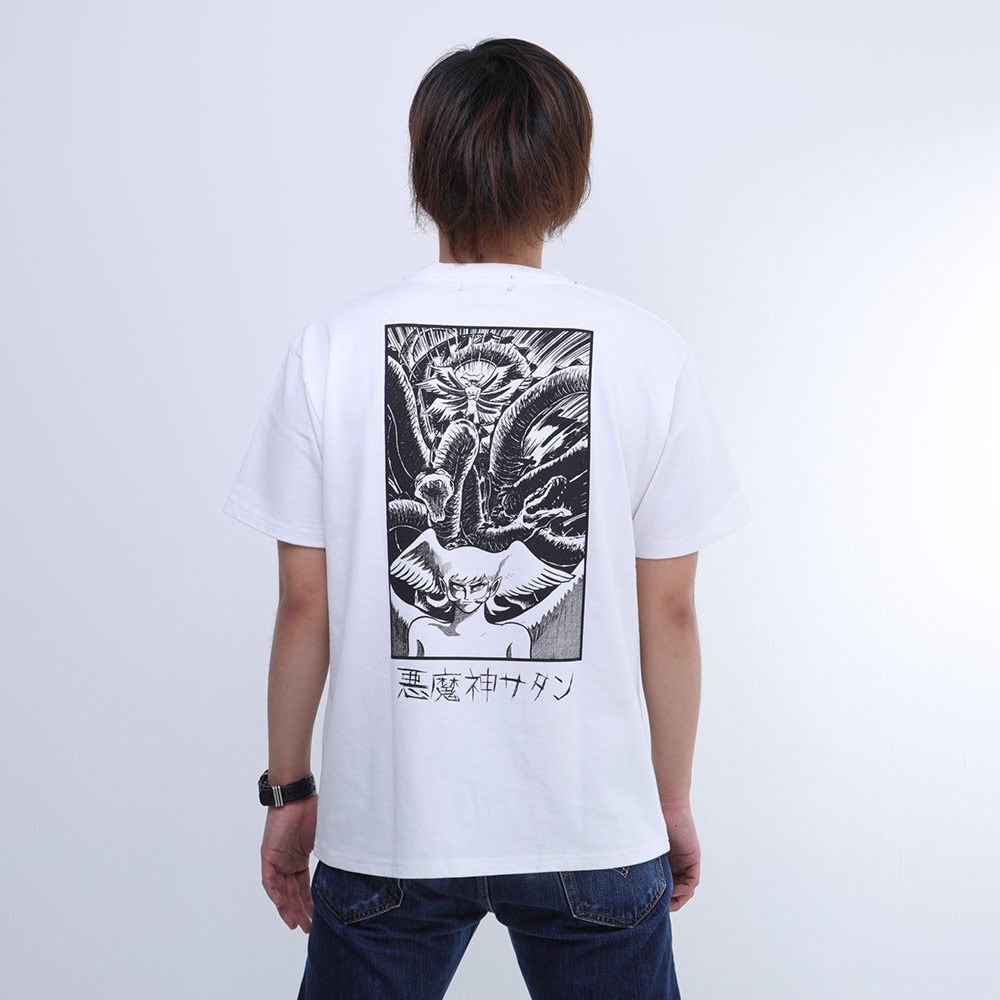 デビルマン/飛鳥了TEE/Tシャツ/ホワイト/DEVILMAN｜墓場の画廊ONLINE STORE