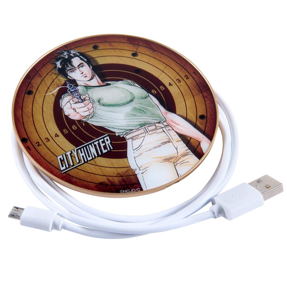 シティーハンターコラボレーションモデルワイヤレス充電器 zeeny