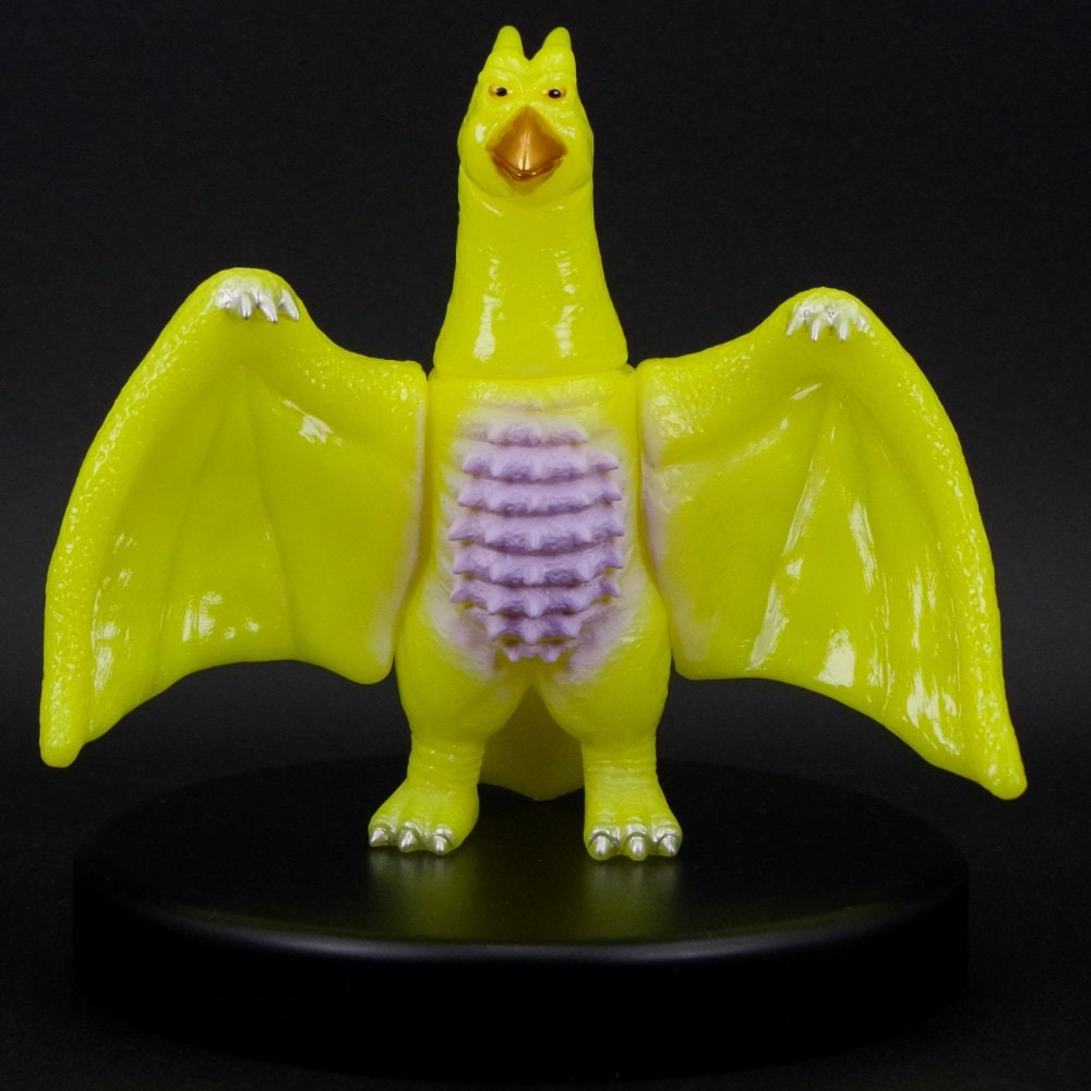 レア 未開封 サンガッツ本舗 ベタ怪獣シリーズ ソフビ ソフビ/サンガッツ本舗/怪獣総進撃シリーズA/蛍光カラー｜墓場の画廊