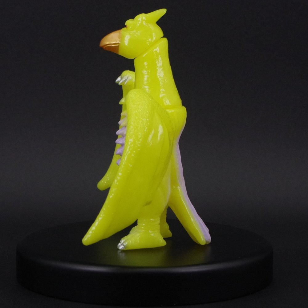 サンガッツ本舗 怪獣総進撃シリーズA 蛍光カラー ゴジラ/ラドン/マンダ&バラン ソフビ/サンガッツ本舗/怪獣総進撃シリーズA/蛍光カラー｜墓場の画廊