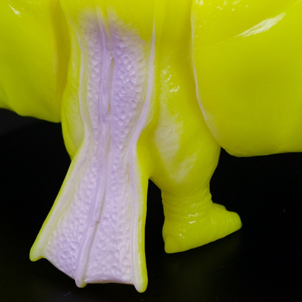 ソフビ/サンガッツ本舗/怪獣総進撃シリーズA/蛍光カラー｜墓場の画廊