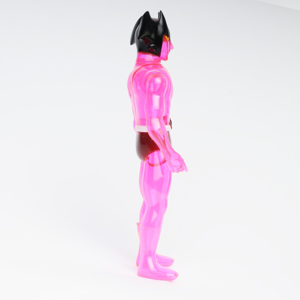 ソフビ】【シカルナ工房】デビルマン（ピンククリア）｜墓場の画廊