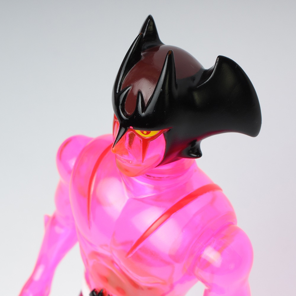 ソフビ】【シカルナ工房】デビルマン（ピンククリア）｜墓場の