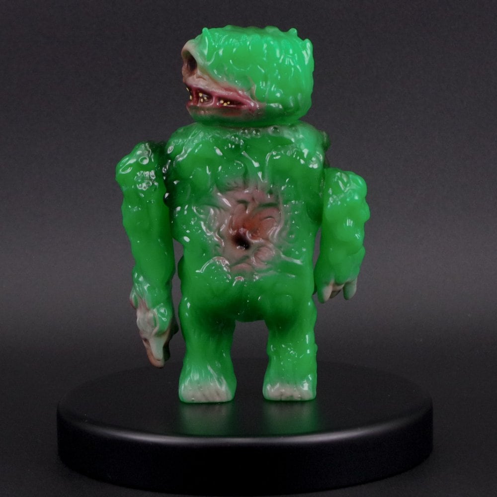 原始的なモンスター ソフビ Frank mysterio ソフビ/FRANK MYSTERIO/プリミハポ/グリーン｜墓場の画廊ONLINE STORE