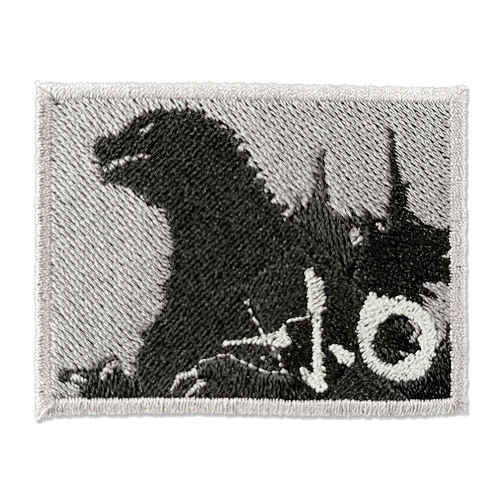 ゴジラ-1.0/刺繍ステッカー3｜墓場の画廊ONLINE STORE