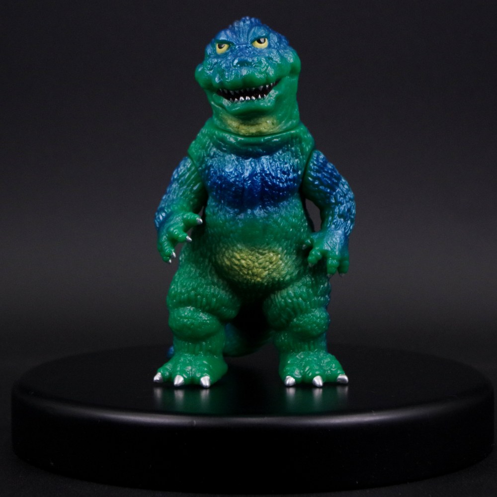 ソフビ/MAX TOY マックストイ/ゴジラ(1964)+モスラ幼虫(1964)｜墓場の