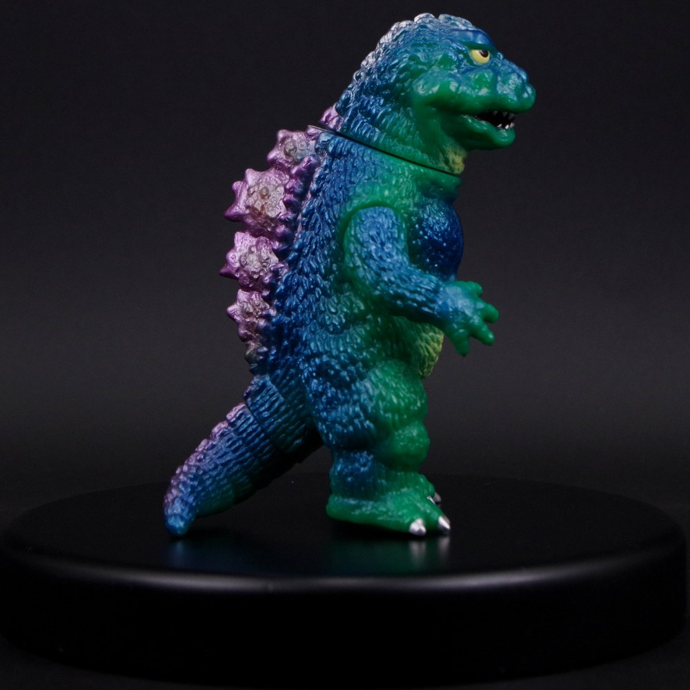 ソフビ/MAX TOY マックストイ/ゴジラ(1964)+モスラ幼虫(1964)｜墓場の