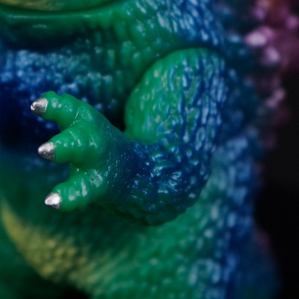 ソフビ/MAX TOY マックストイ/ゴジラ(1964)+モスラ幼虫(1964)｜墓場の