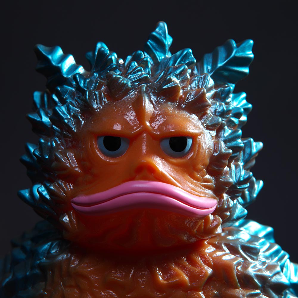 ソフビ】【やまなや】隕石怪獣 ガラモン（オレンジ）