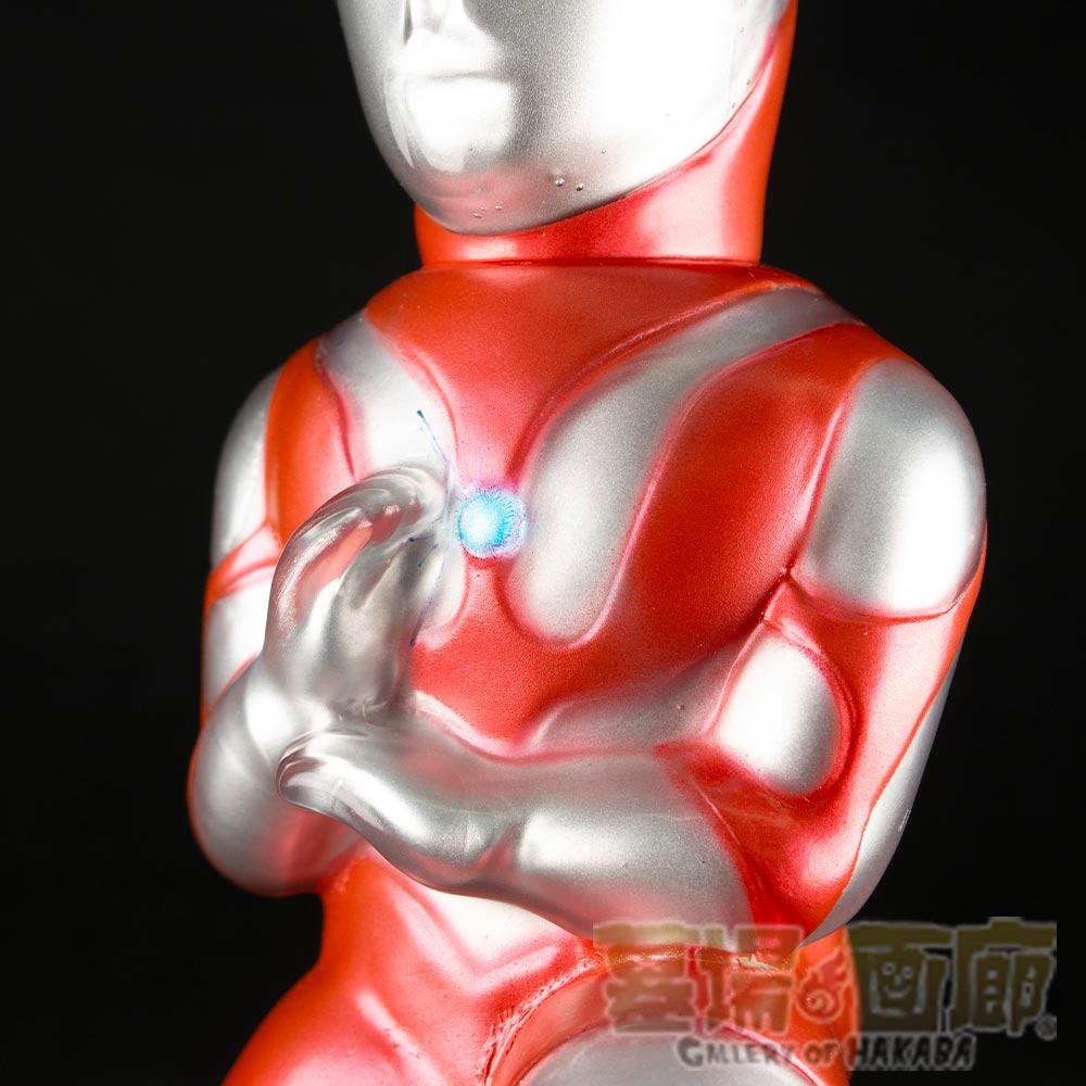 ウルトラマン US toys ソフビ　クリアver ソフビ/U.S.TOYS ユーエストイズ/BBウルトラマン(ファイティング