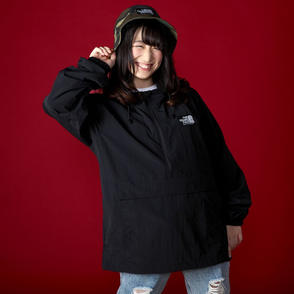 モンモンモン/THE OSARU FACE アノラックパーカー（モンモン