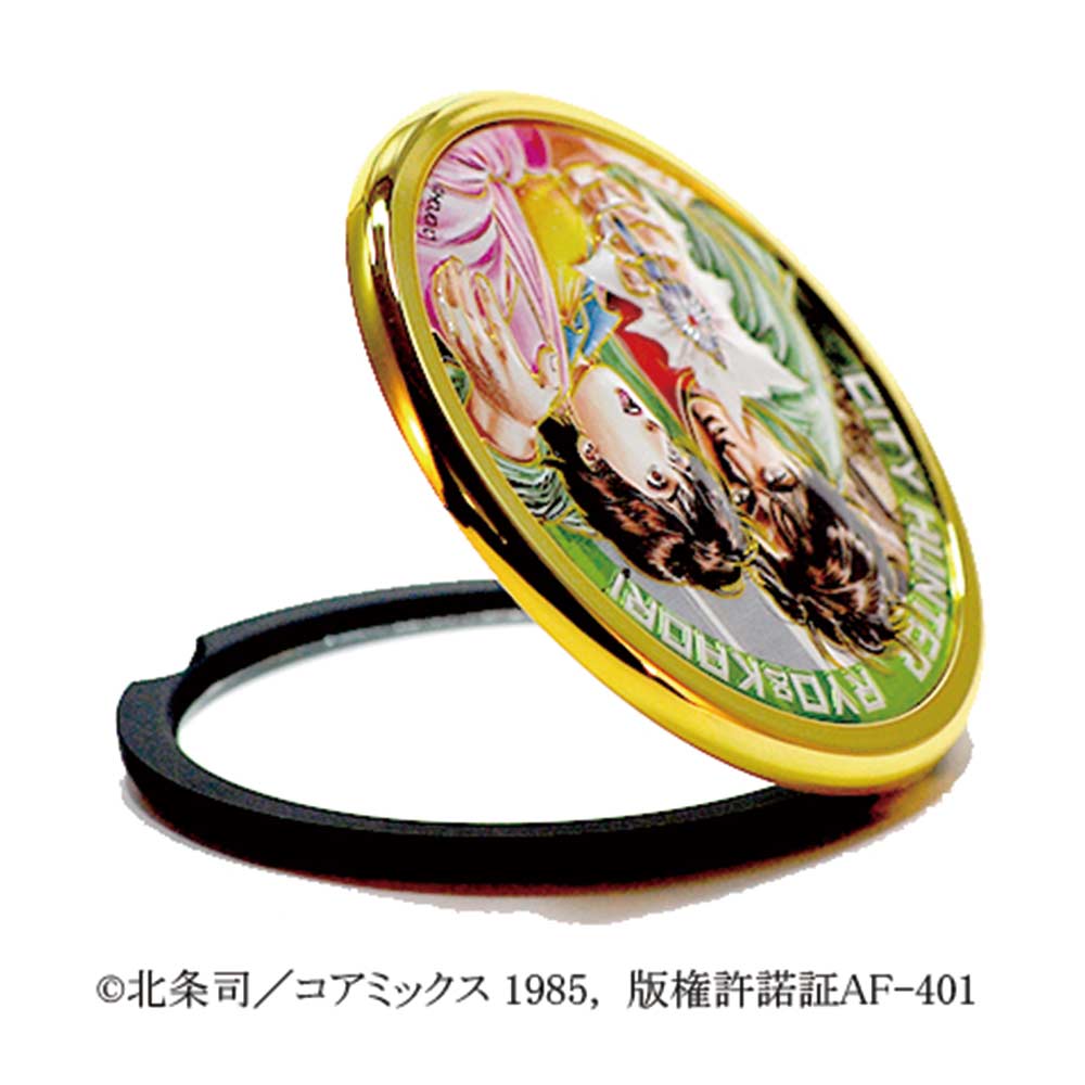 シティーハンター/彫金Wコンパクトミラー 獠＆香（冴羽獠 槇村香