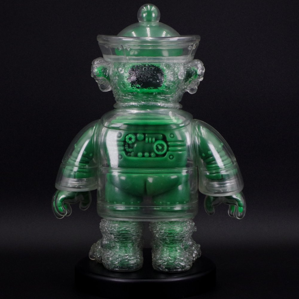 ソフビ/BODA/キョンシー/グリーン/蓄光｜墓場の画廊ONLINE STORE