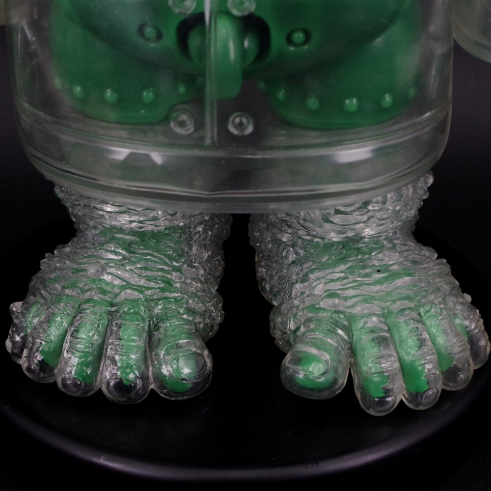 ソフビ/BODA/キョンシー/グリーン/蓄光｜墓場の画廊ONLINE STORE