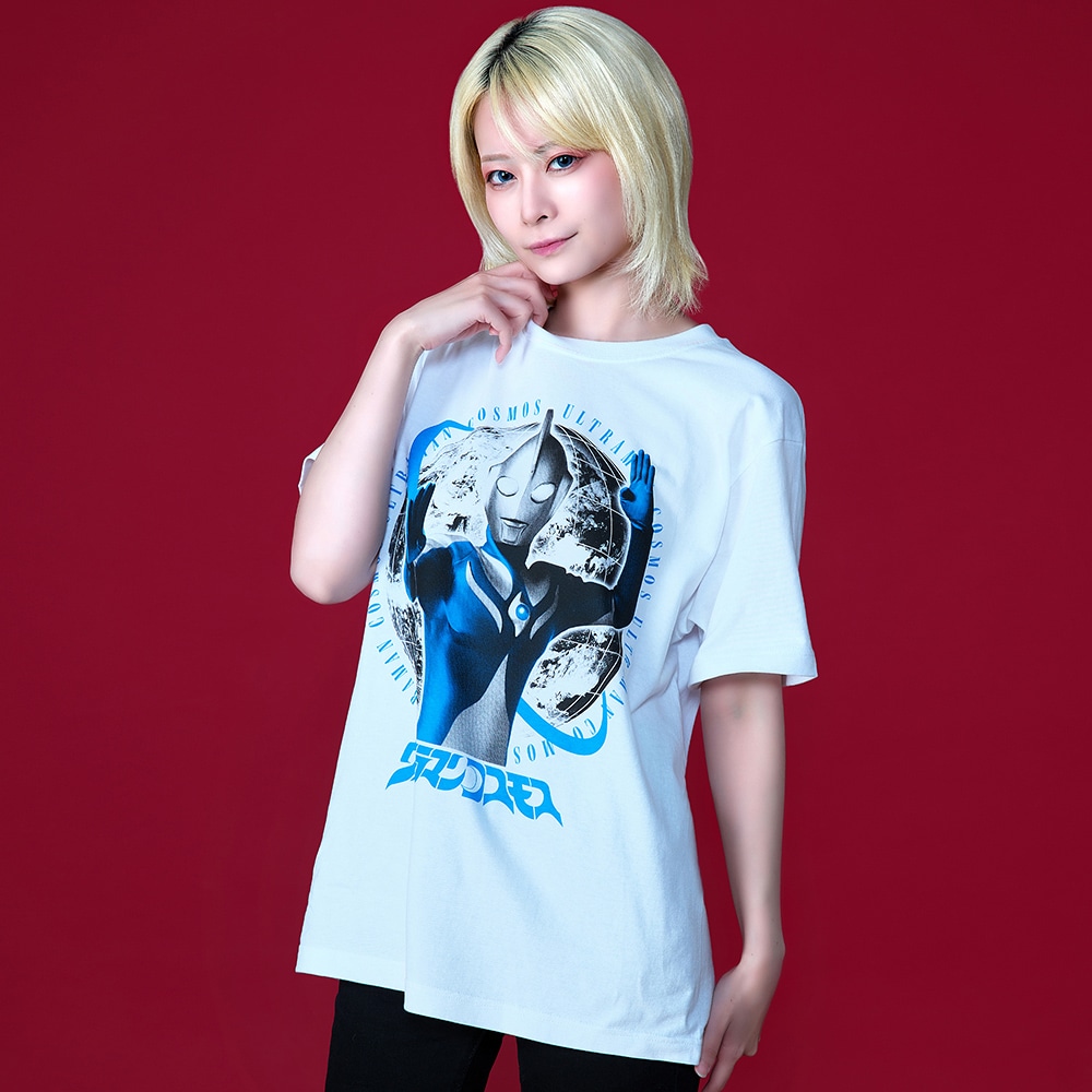 ウルトラマンコスモス/Tシャツ/ホワイト｜墓場の画廊ONLINE STORE