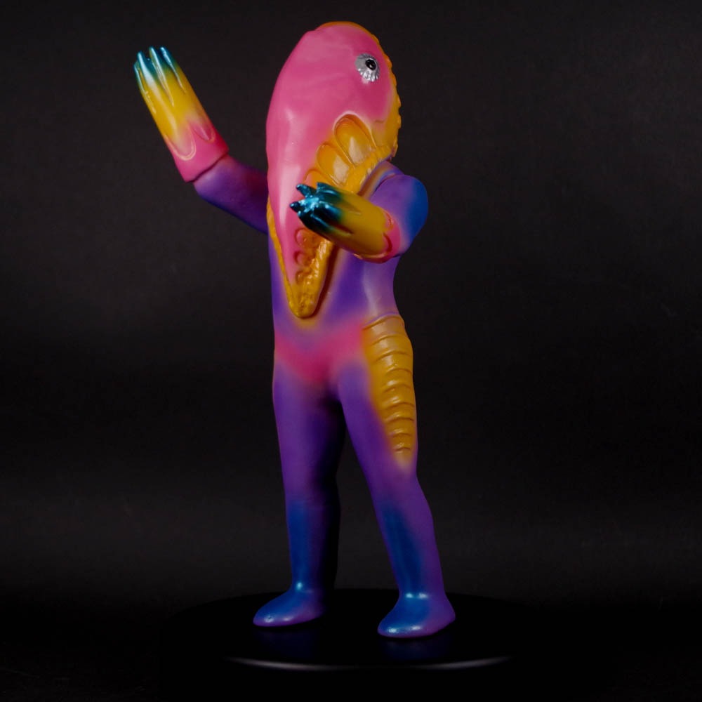 ソフビ/ブルマァク BULLMARK/メトロン星人/パープル｜墓場の画廊