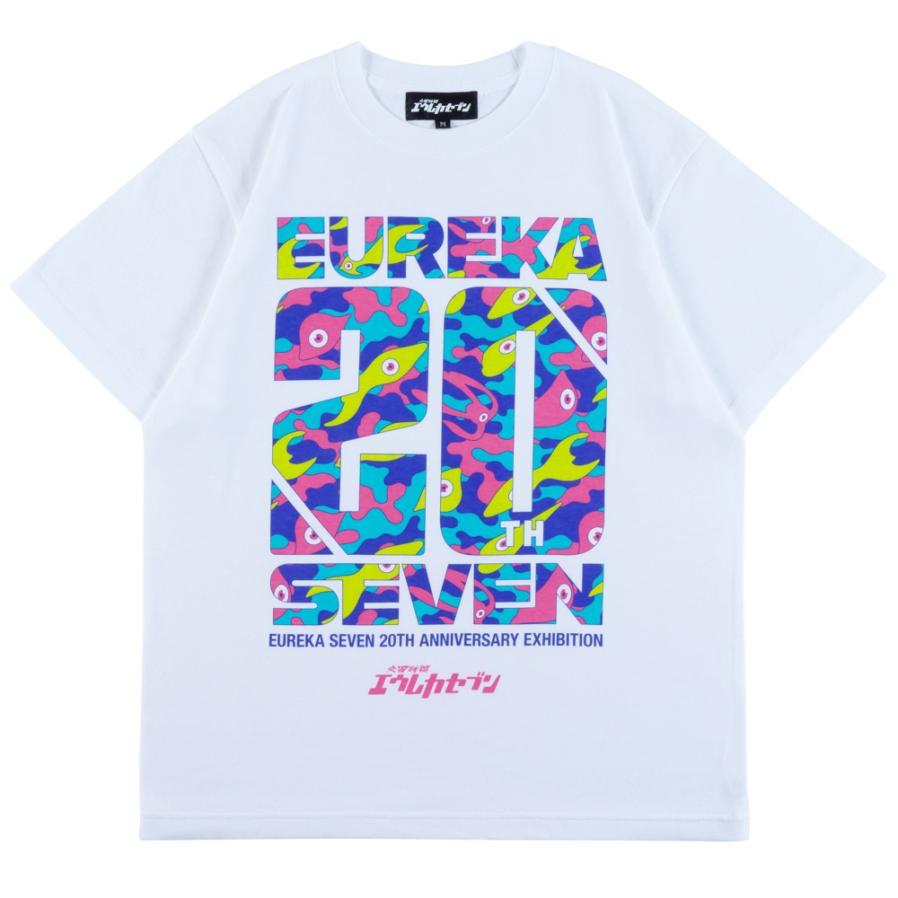 エウレカセブン/コーラリアン Tシャツ/ホワイト｜墓場の画廊ONLINE STORE