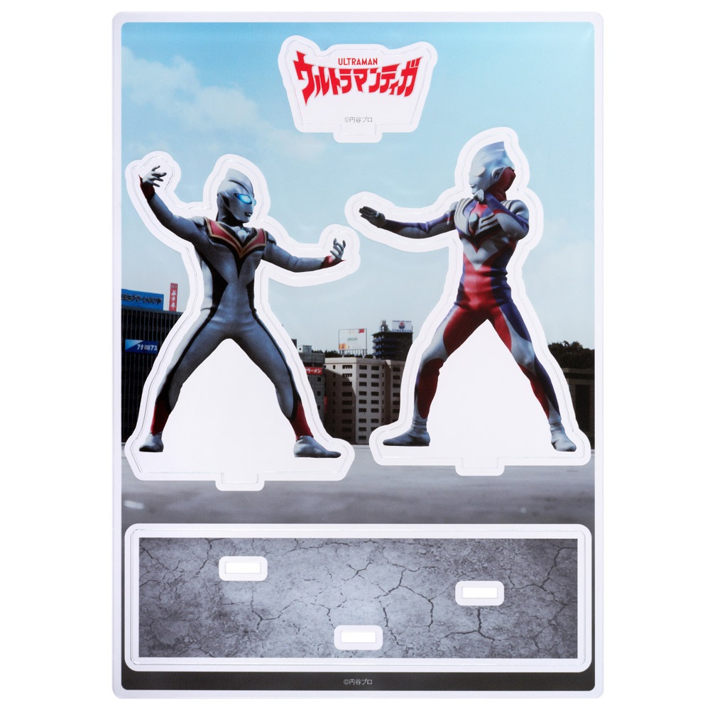 ウルトラマンティガ VS イーヴィルティガ 名場面アクリルジオラマ
