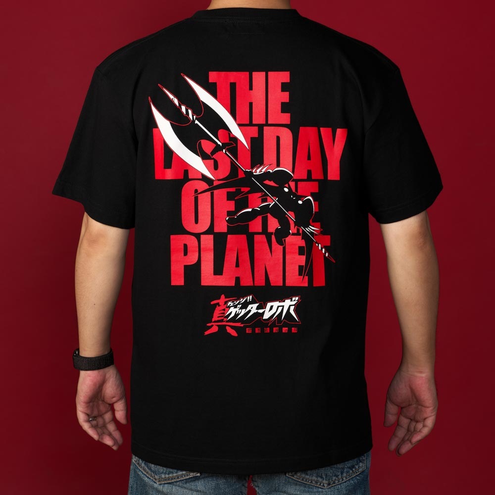 ゲッターロボ　Tシャツ Lサイズ 真ゲッターロボ Tシャツ [真（チェンジ!!）ゲッターロボ 世界最後の日