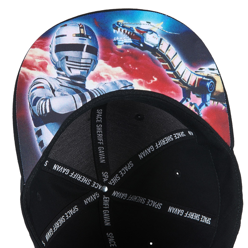 【新品未開封】宇宙刑事ギャバン　キャップ　墓場の画廊 宇宙刑事シリーズ/ギャバン ベースボールキャップ/ブラック