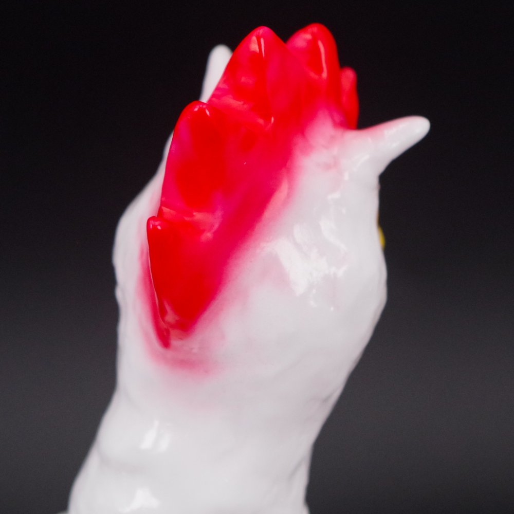 ソフビ/アマプロ/白色怪獣レグホン&フライドエッガー｜墓場の画廊