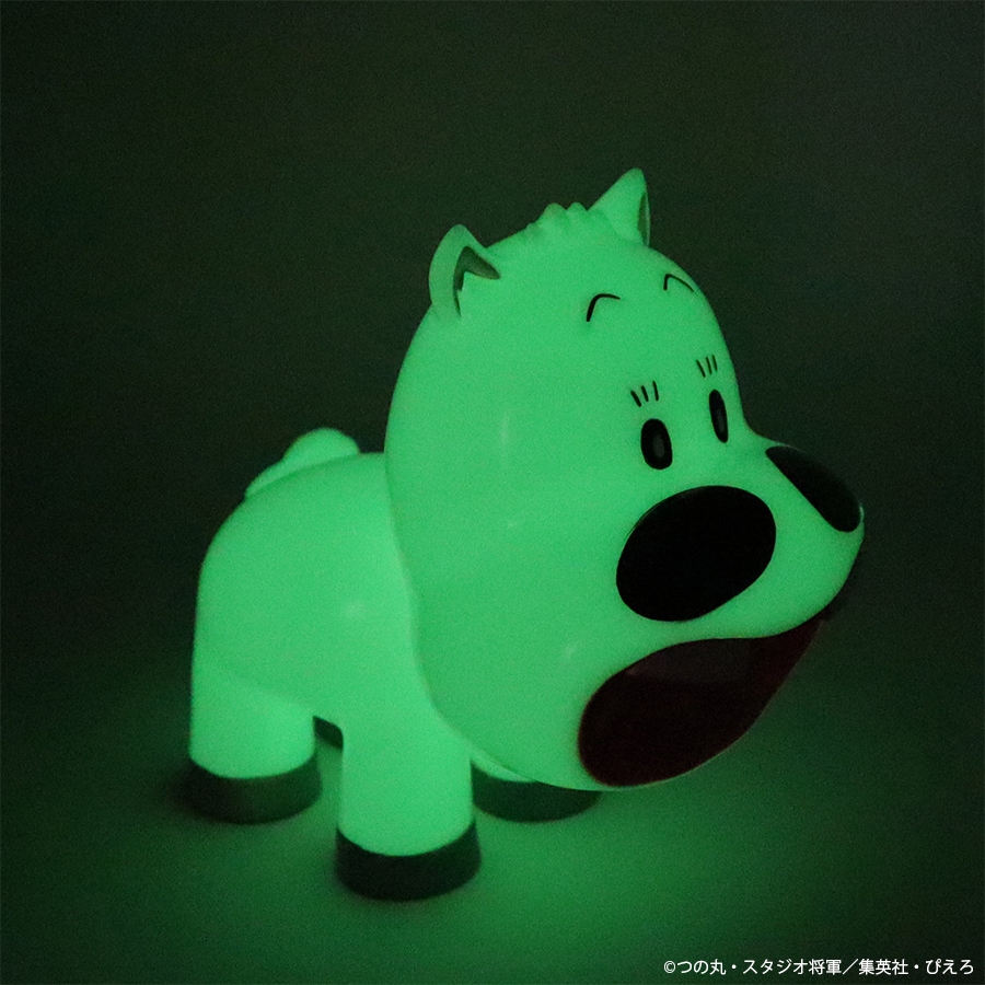 ちびクマラ　蓄光　ソフビ　セット ソフビ/ELECTRIC TOYS/SOFVIPS マキバオー 蓄光版｜墓場の画廊