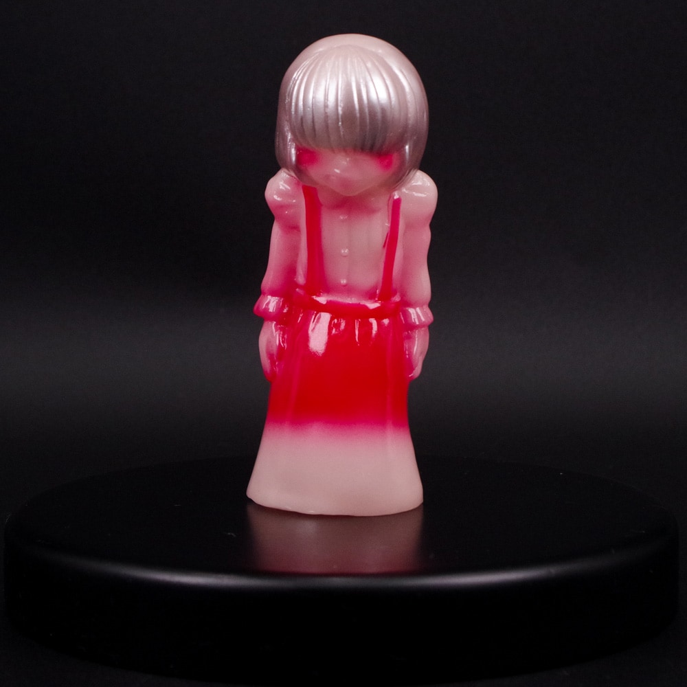 ソフビ/ヒカリトイズ/トイレの花子さん/赤蓄光｜墓場の画廊ONLINE STORE