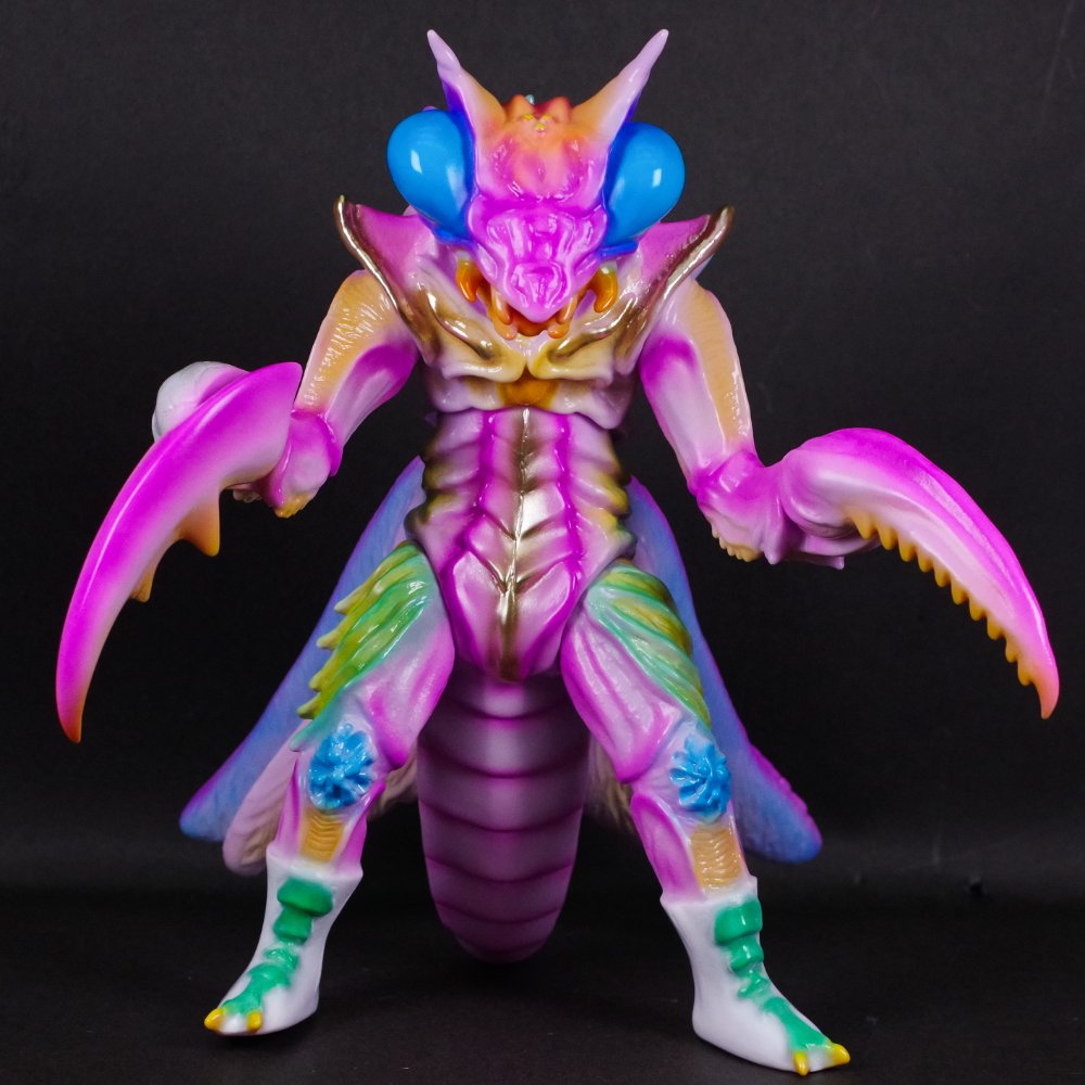 ソフビ/ドリームロケット DREAM ROCKET/カマキリ人間/パープル