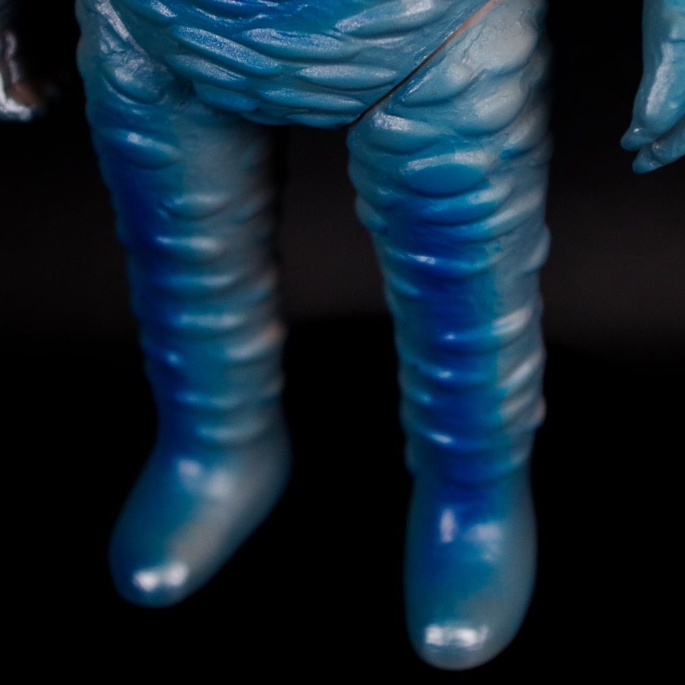 ブルマァク BULLMARK /ソフビ ザラブ星人 /ブルー｜墓場の画廊