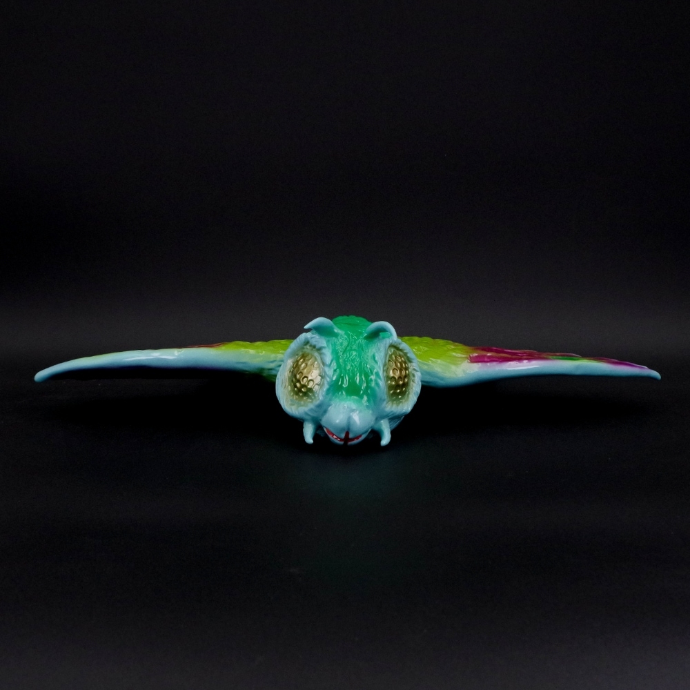 ソフビ/マルサン/モスラ 450/ブルマァクオマージュ水色成型 Ver.｜墓場