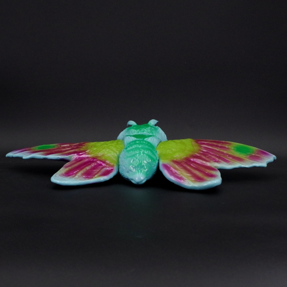 ソフビ/マルサン/モスラ 450/ブルマァクオマージュ水色成型 Ver.｜墓場