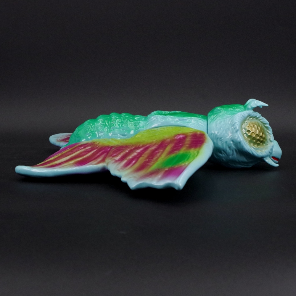 ソフビ/マルサン/モスラ 450/ブルマァクオマージュ水色成型 Ver.｜墓場